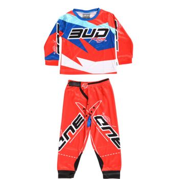 Pyjama deux pièces enfant Bud Racing - Orange