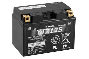 Batterie moto 12v YUASA YTZ12S sans entretien activeé usine