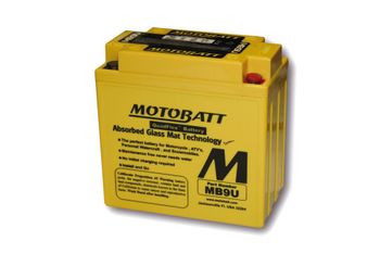 Batterie 12v MOTOBATT MB9U (4 Poles)