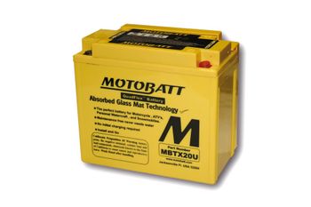 Batterie 12v MOTOBATT MBTX20U (4 poles)