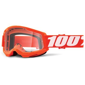 écran clair masque motocross 100% Strata Lunettes Mercury Jaune FLUO 