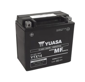 Batterie YUASA YTX14 FA sans entretien activée usine