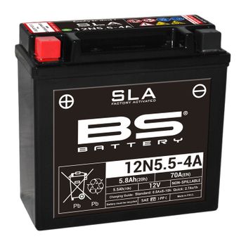 Batterie BS 12N5.5-4A SLA activée Usine