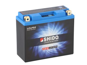 Batterie Lithium Ion SHIDO LT12B-BS Sans Entretien