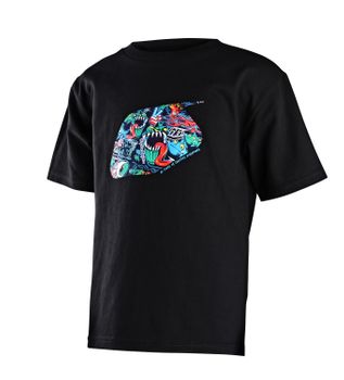 T-Shirt enfant Troy Lee Designs History 40th - Noir