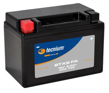 Batterie TECNIUM BTX9 FA activée usine