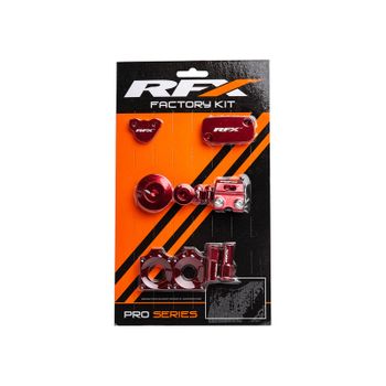 Kit habillage alu RFX Factory Honda 450 CRF-R RX 2017-2020 Rouge